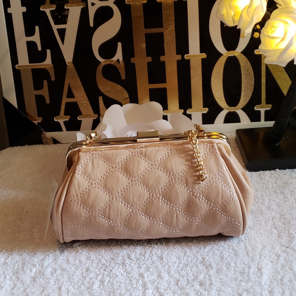 Nude Quilted purse